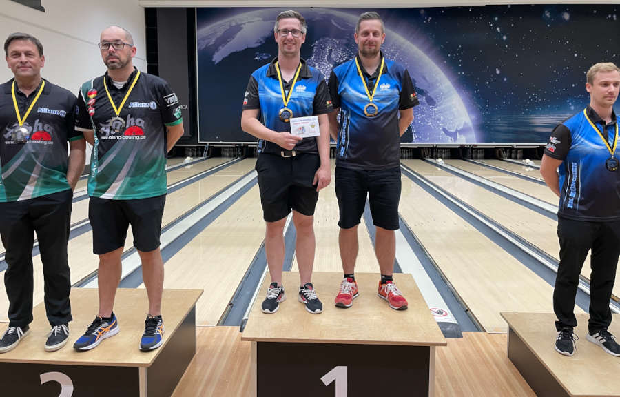 Siegerehrung MM-Doppel 2021 Männer