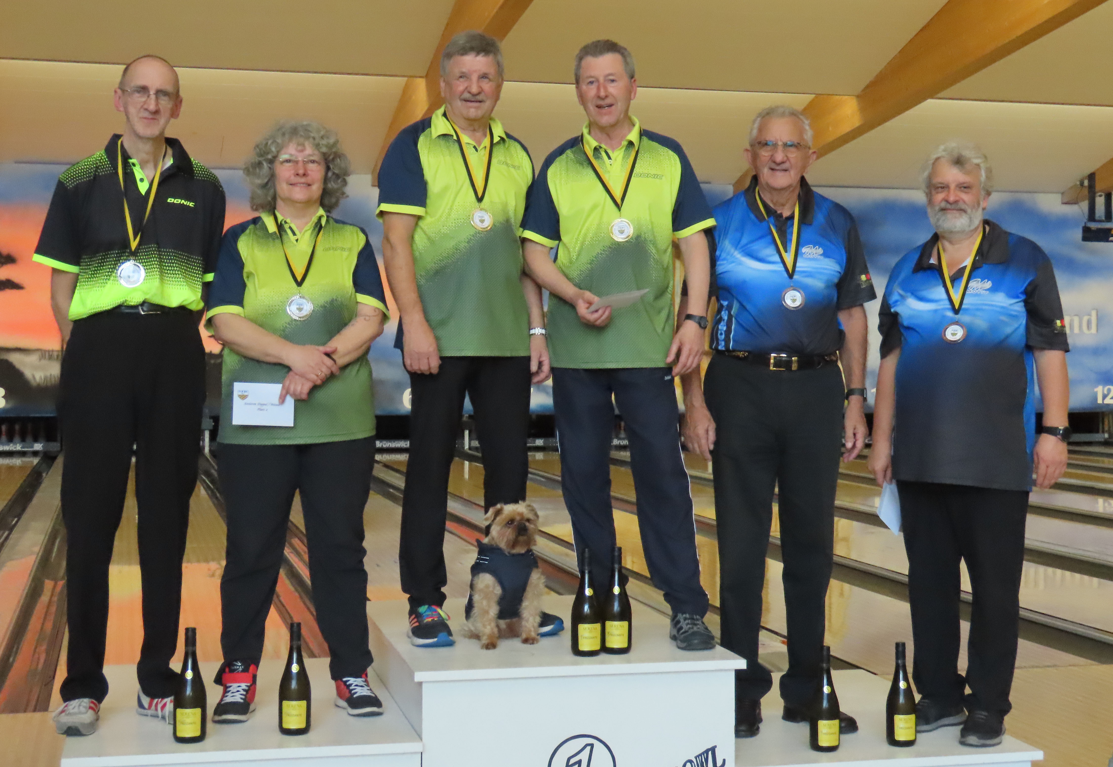 Siegerehrung MM-Mixed/Doppel 2019