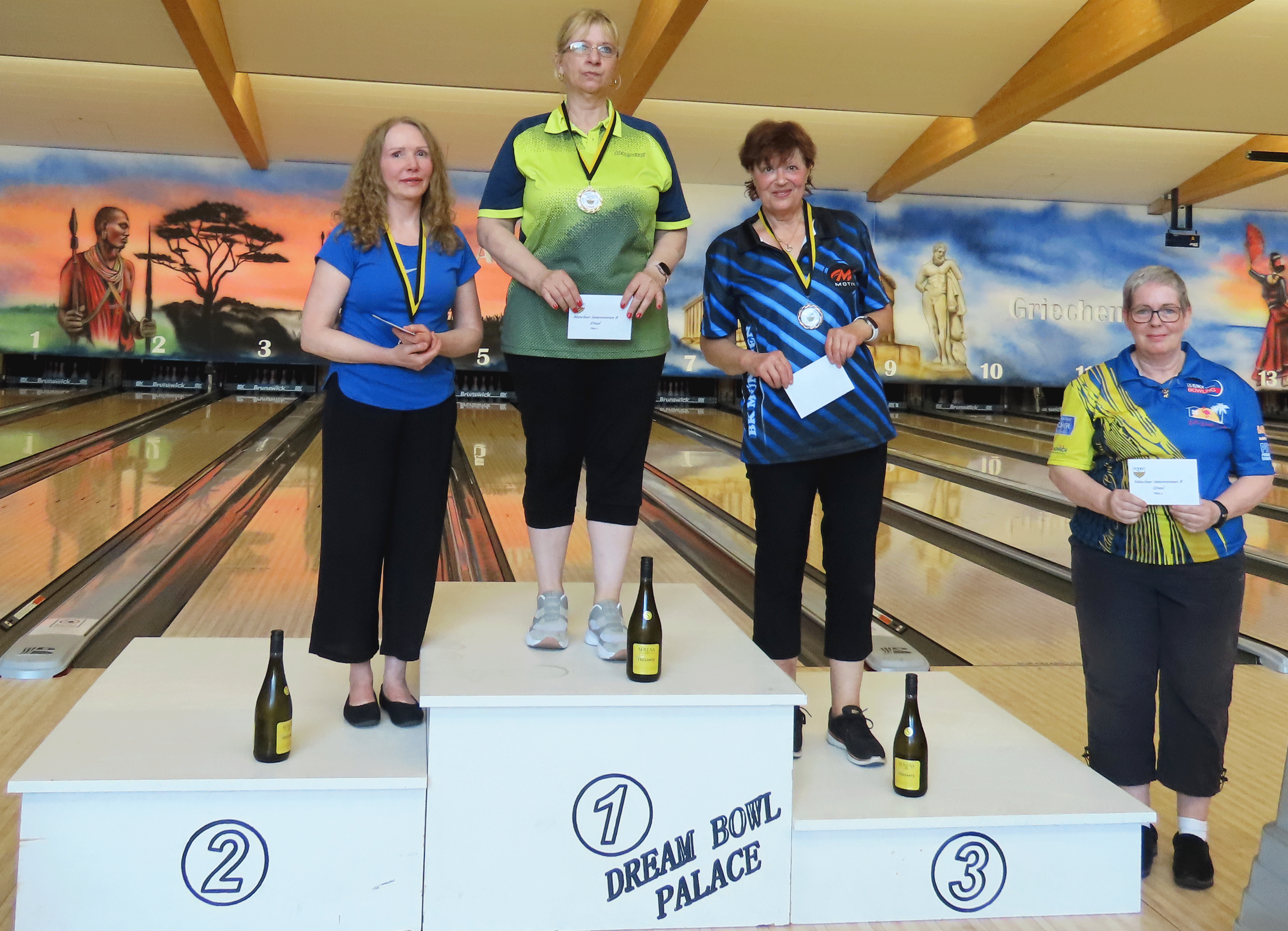 Sieger Damen MM-Einzel Seniorinnen B 2022