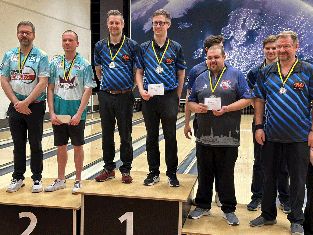 Siegerehrung MM-Doppel 2021 Männer