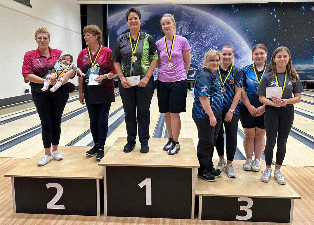 Siegerehrung MM-Doppel 2021 Frauen