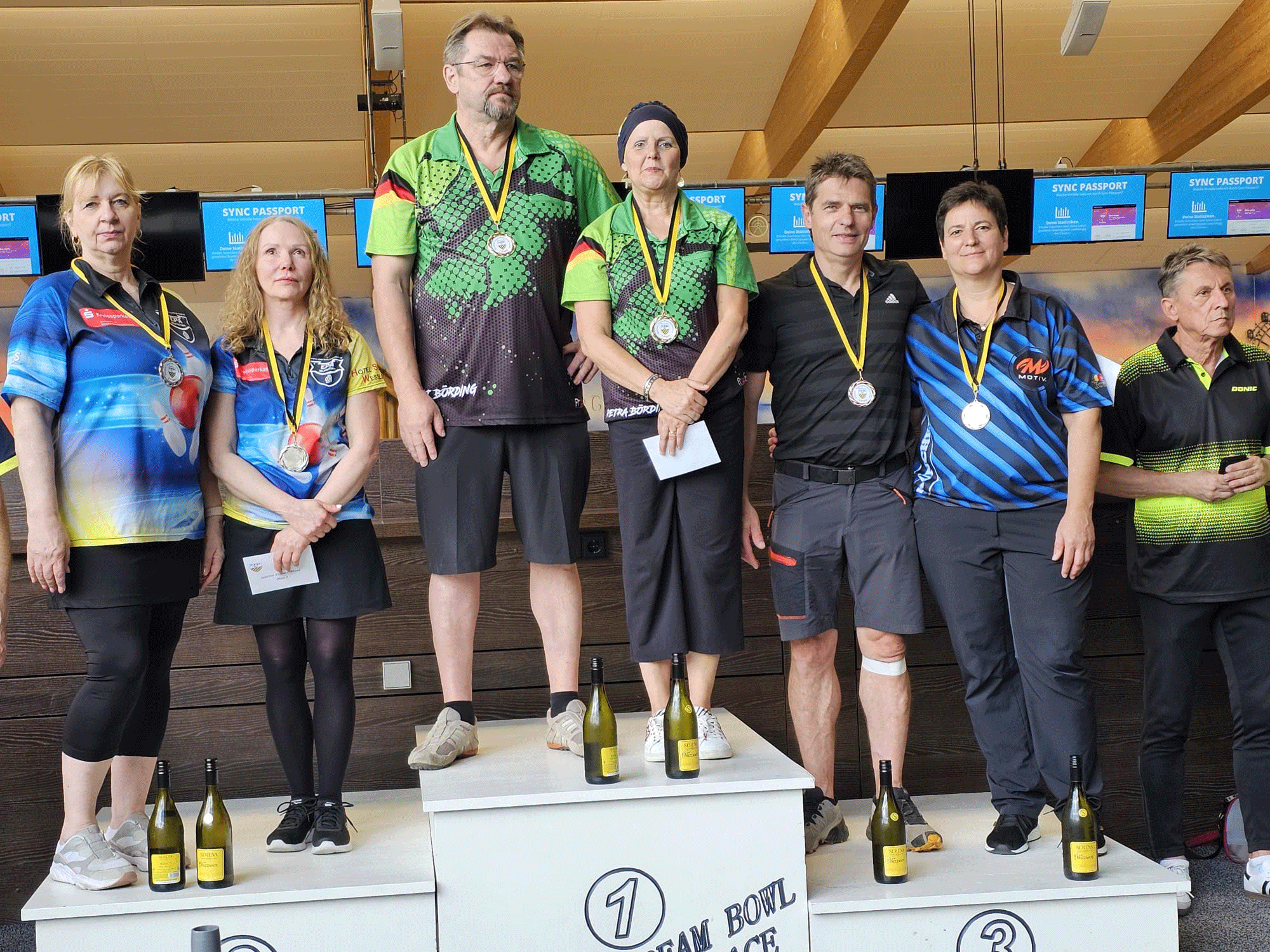 Siegerehrung MM-Mixed/Doppel 2019