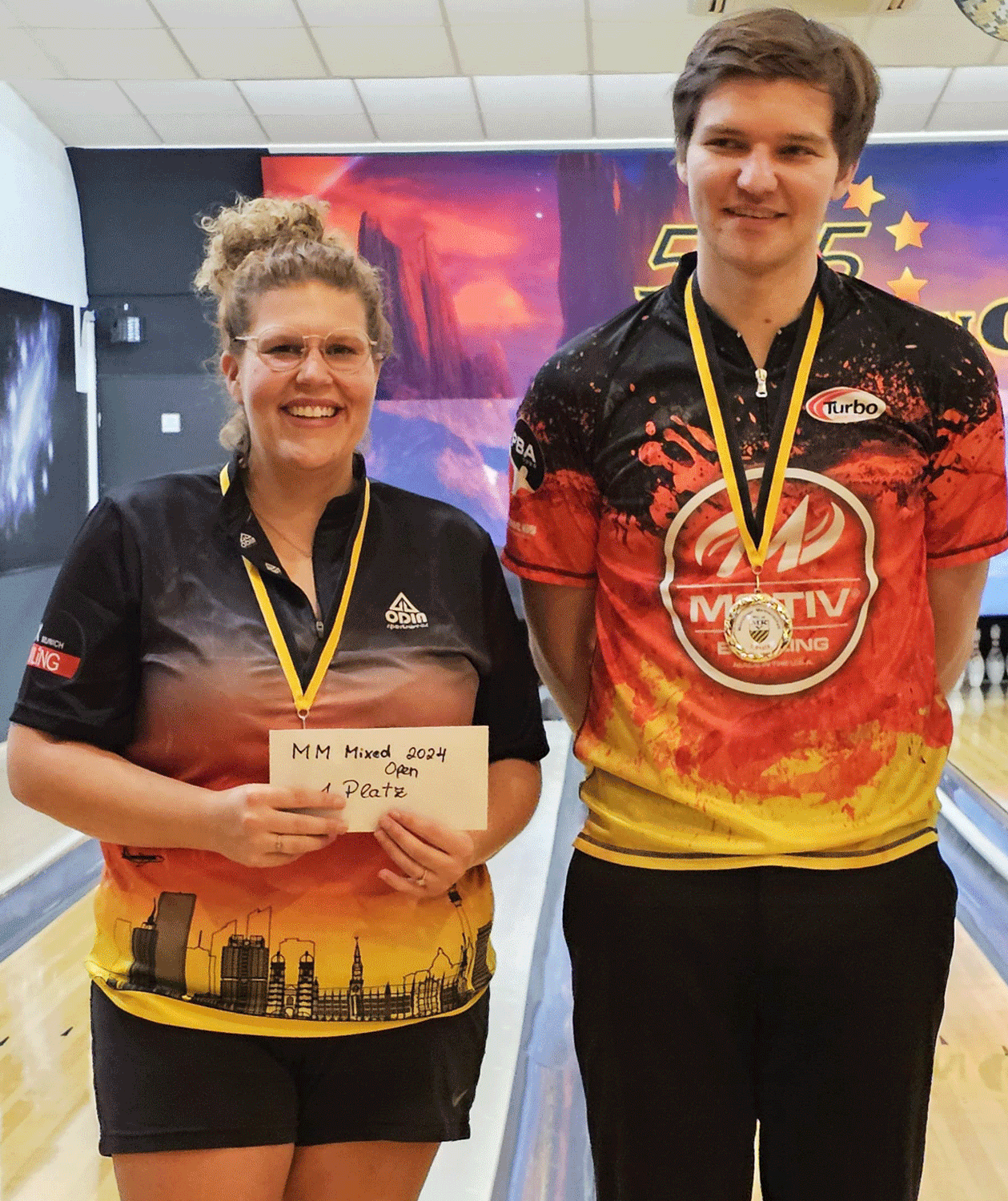 Siegerehrung MM-Mixed 2020