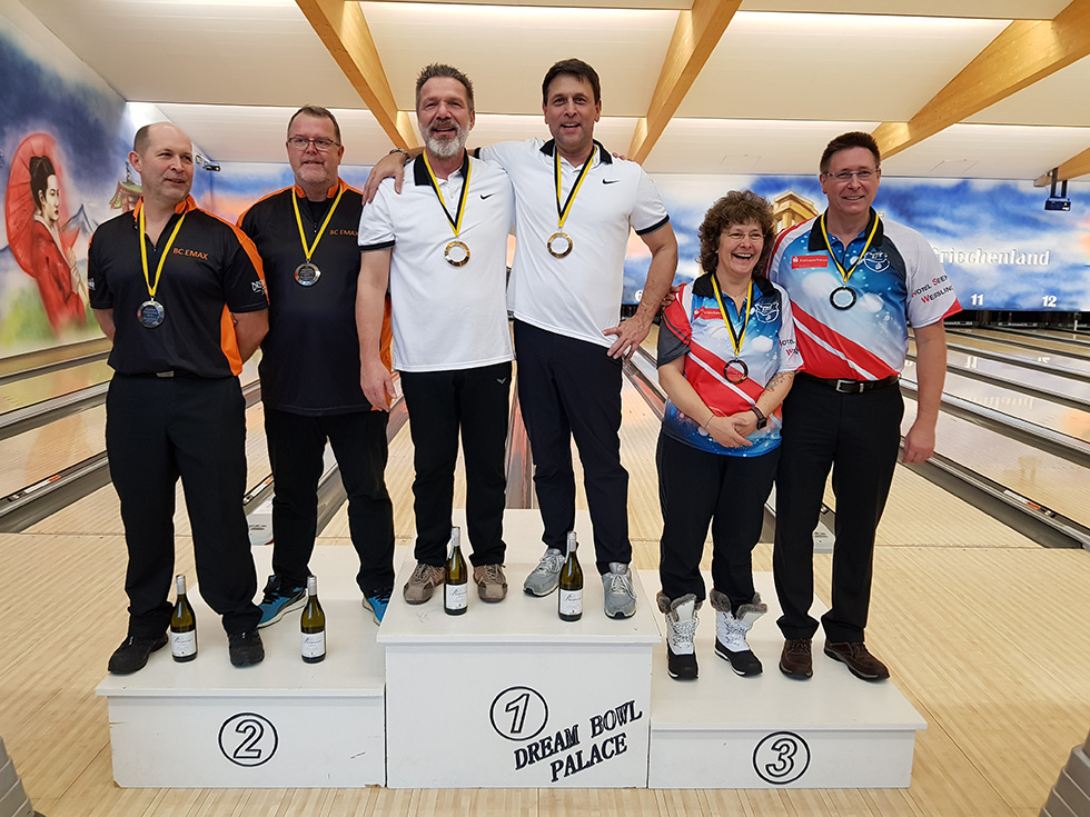 Siegerehrung MM-Mixed/Doppel 2019